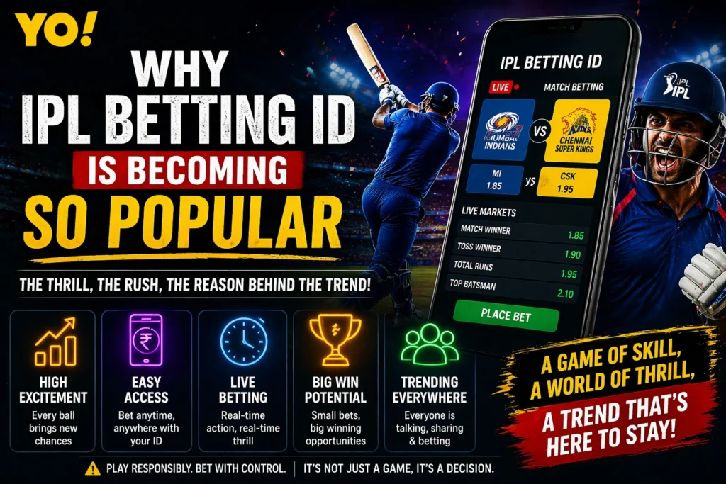 Why IPL Betting ID is becoming popular showing cricket excitement, mobile betting, and online gaming trends