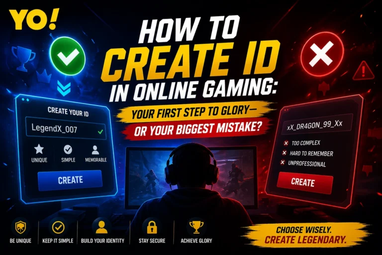 “How to Create ID in Online Gaming: Your First Step to Glory—or Your Biggest Mistake?”