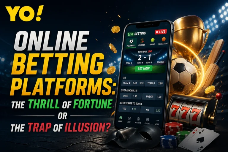 “Online Betting Platforms: The Thrill of Fortune or the Trap of Illusion?”